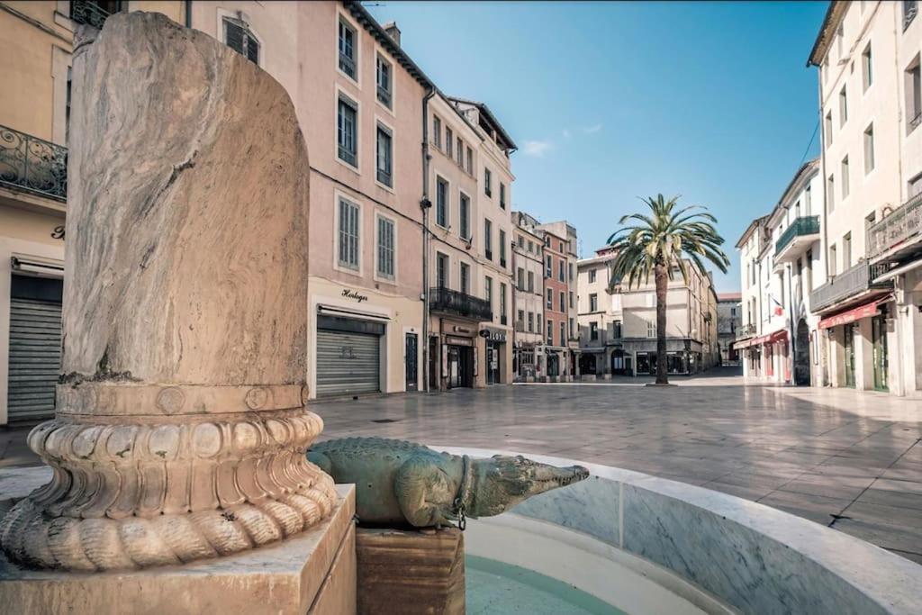 Apartament Le Carmen - Terrace - Garage Nîmes Zewnętrze zdjęcie